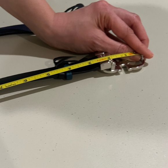 Womens Ferragamo Black and Teal Reversible Belt - Picture 9 of 9